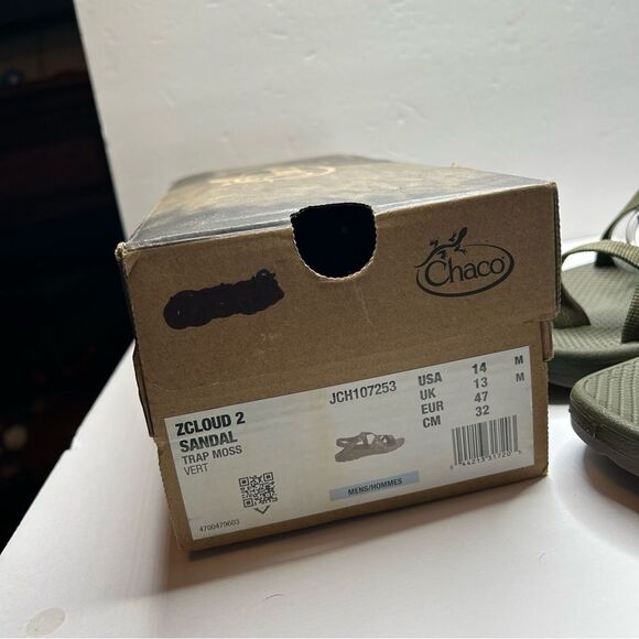 New Chaco men’s  Green Sandals 14 Zcloud 2 main image 6